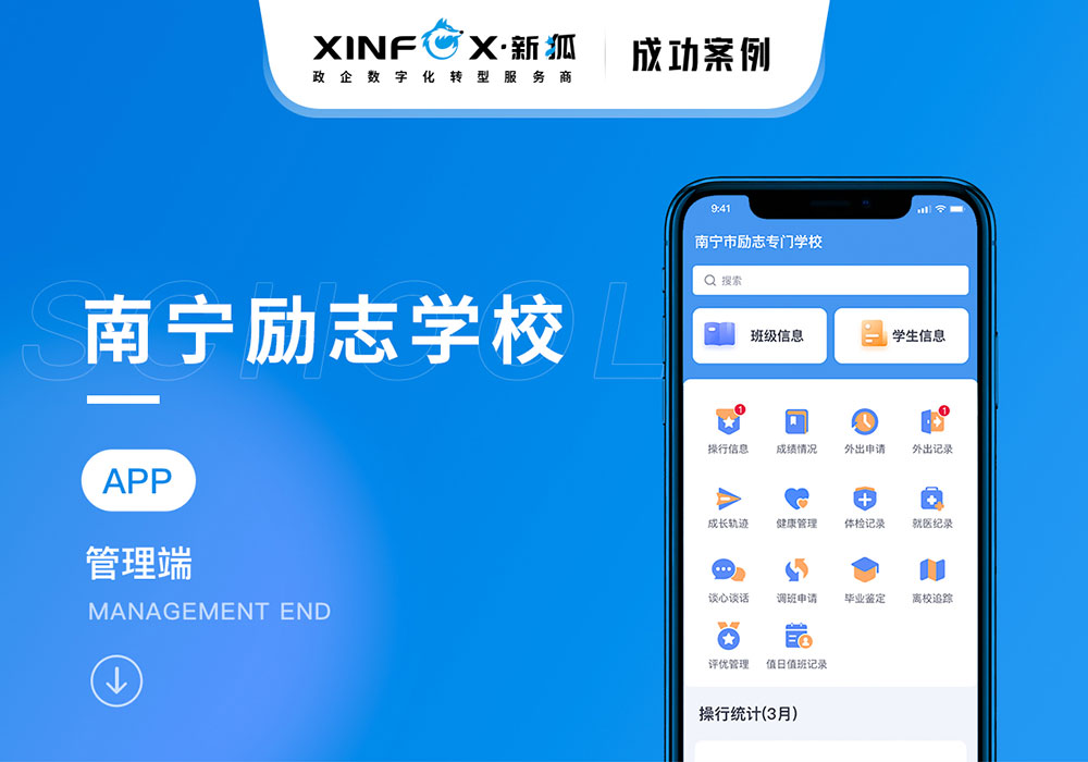南宁励志学校app开发案例