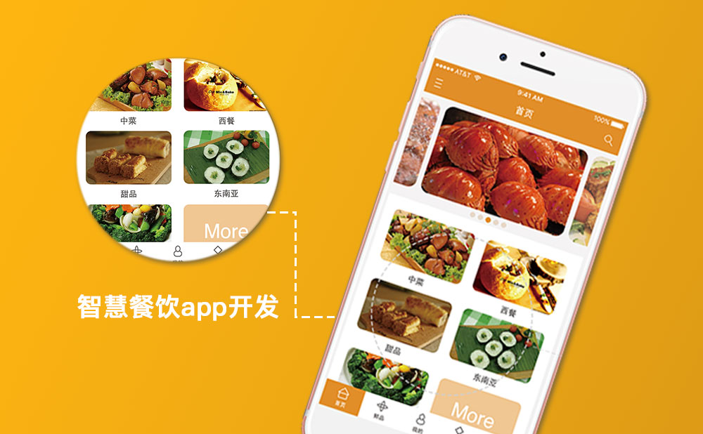 智慧餐饮app开发：通过打通线上业务和后台系统，打造自己专属的餐饮APP